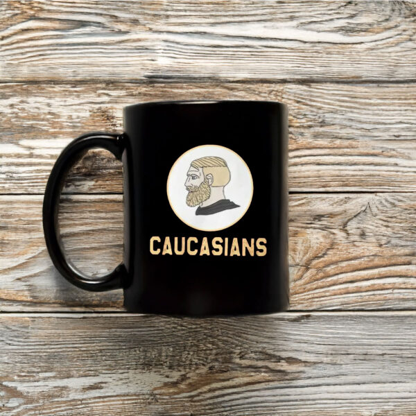 Caucasians Meme Mug Coffee