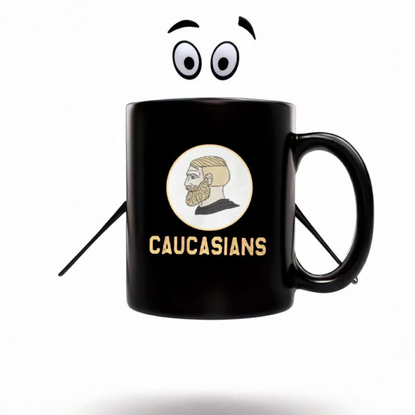 Caucasians Meme Mug Coffee