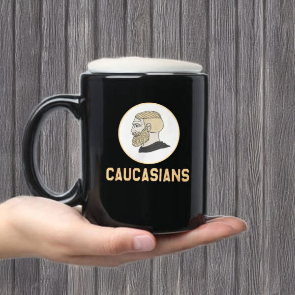 Caucasians Meme Mug Coffee