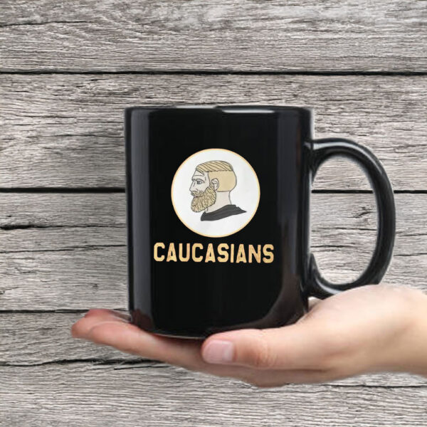 Caucasians Meme Mug Coffee