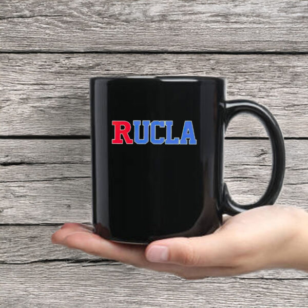 Center Myles Johnson Wear RUCLA Mug Coffee