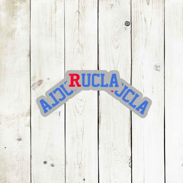 Center Myles Johnson Wear RUCLA Stickers