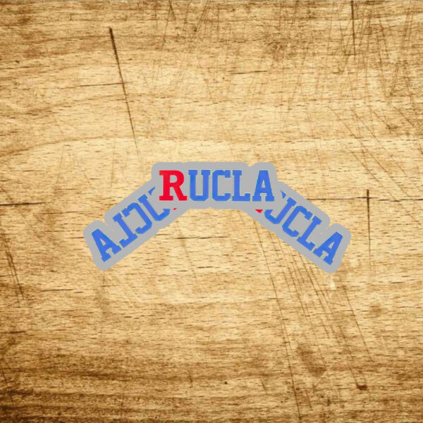 Center Myles Johnson Wear RUCLA Stickers