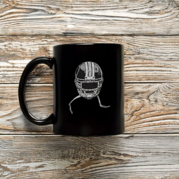 Clinton Wearing Washington Commanders Sean Taylor Legacy Project Helmet Mug