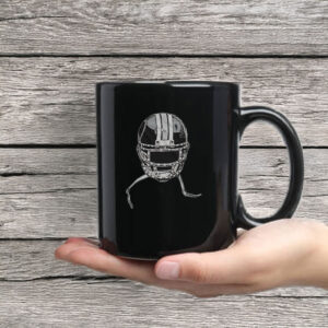 Clinton Wearing Washington Commanders Sean Taylor Legacy Project Helmet Mug