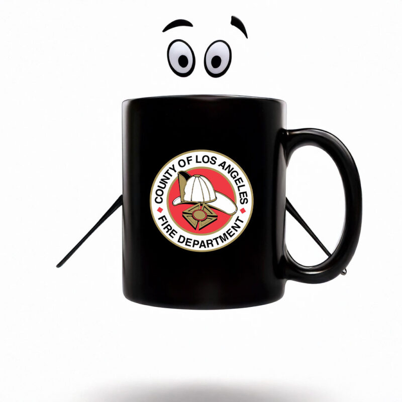 County Of Los Angeles Fire Department Mug Coffee