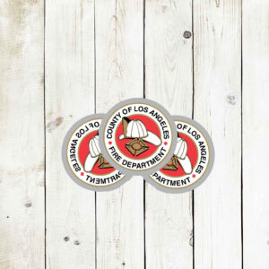 County Of Los Angeles Fire Department Stickers