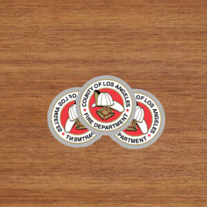 County Of Los Angeles Fire Department Stickers