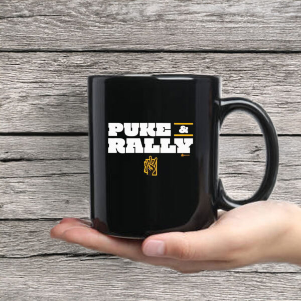 Dan Trujillo Puke and Rally Mug Coffee