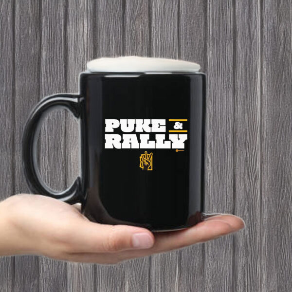 Dan Trujillo Puke and Rally Mug Coffee