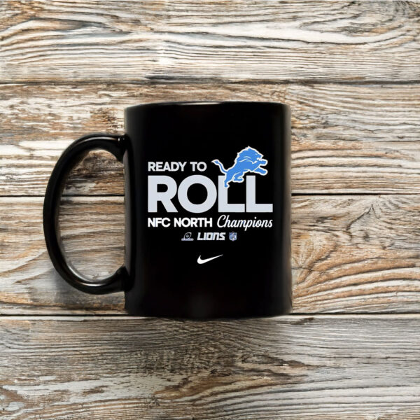 Detroit Lions 2024 NFC North Division Champions Mug Coffee