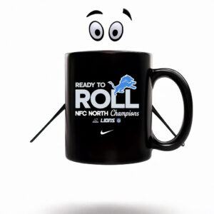 Detroit Lions 2024 NFC North Division Champions Mug Coffee