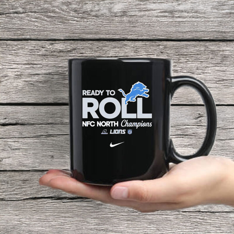 Detroit Lions 2024 NFC North Division Champions Mug Coffee