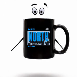 Detroit Lions Fanatics 2024 NFC North Division Champions Conquer Mug Coffee