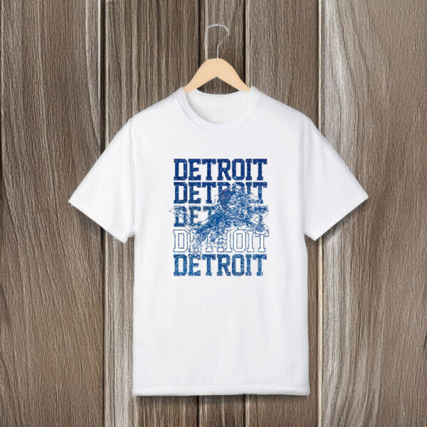 Detroit Lions Faux Glitter Football glitter T-shirts