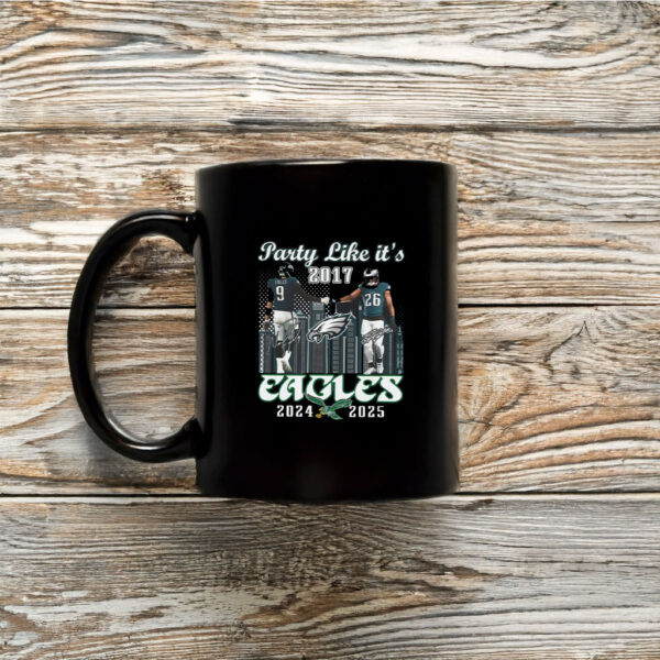 Foles Barkley Party Like It’s 2017 Eagles 2024 2025 Mug Coffee