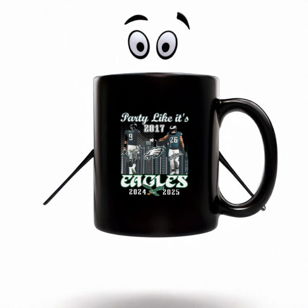 Foles Barkley Party Like It’s 2017 Eagles 2024 2025 Mug Coffee