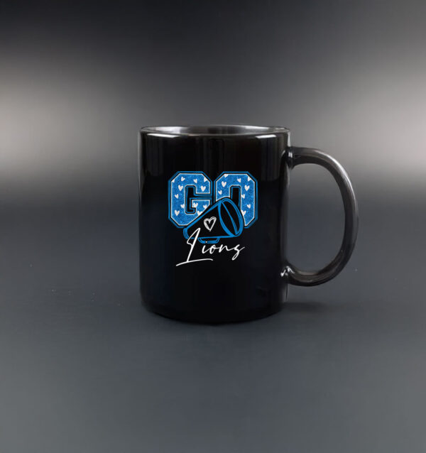 Go Cheer Lions Design For Men Mug