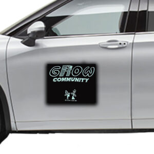 Grow Community Sticker ,Car Magnet