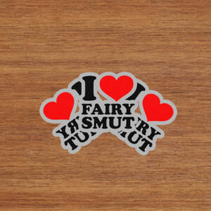 I Heart Fairy Smut Stickers