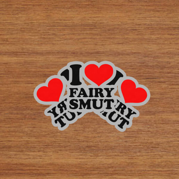 I Heart Fairy Smut Stickers