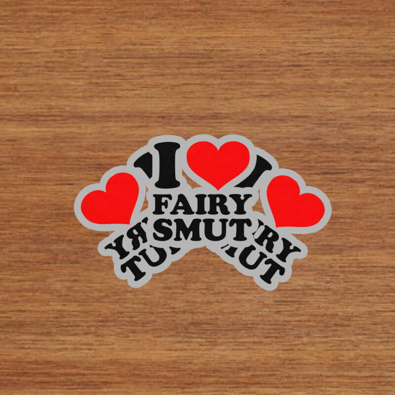 I Heart Fairy Smut Stickers