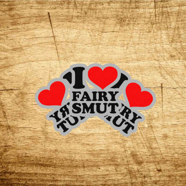 I Heart Fairy Smut Stickers