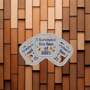 I survived the Ban Jan 18 2025 Stickers