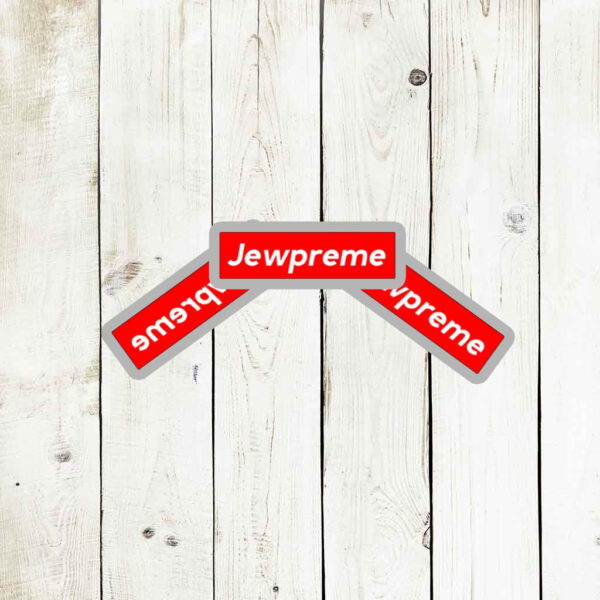 Jewpreme Stickers