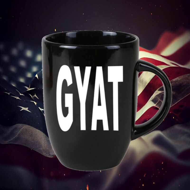 Joey Valence Wearing Gyat Mug