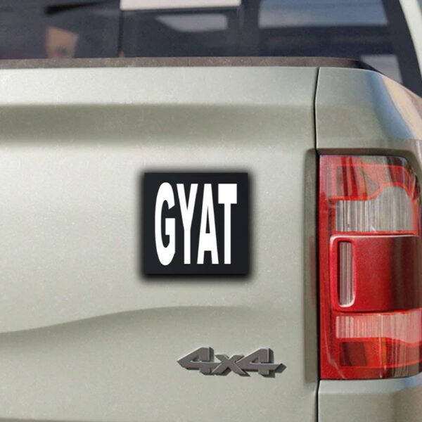 Joey Valence Wearing Gyat Sticker ,Car Magnet