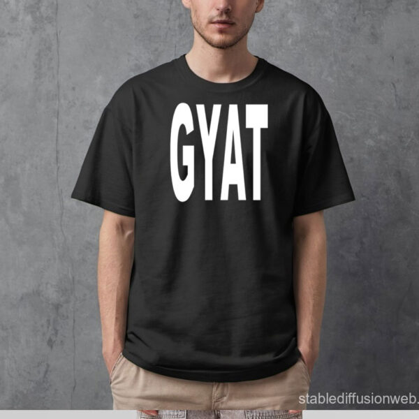 Joey Valence Wearing Gyat T-Shirt