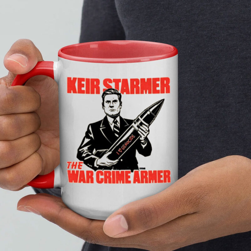 Krime Keir Starmer The War Crime Armer Mug