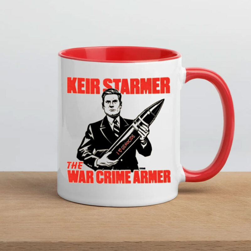 Krime Keir Starmer The War Crime Armer Mug