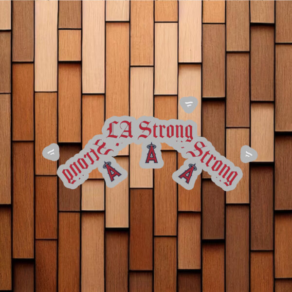 Los Angeles Angels LA Strong Sticker