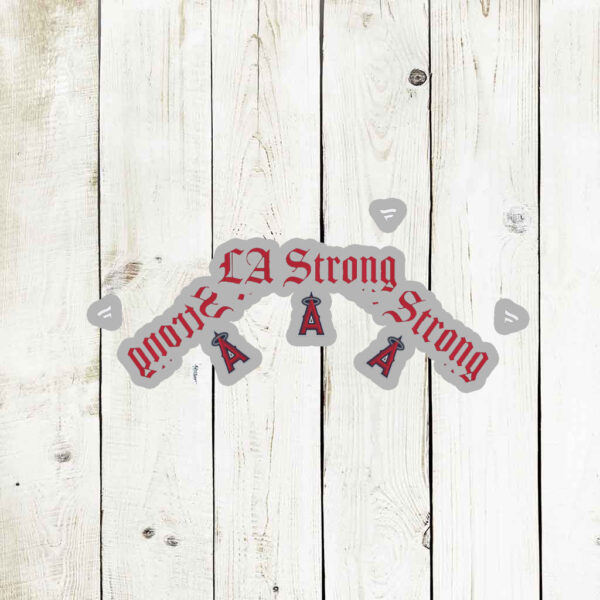 Los Angeles Angels LA Strong Sticker