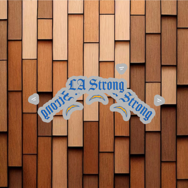 Los Angeles Chargers LA Strong Sticker