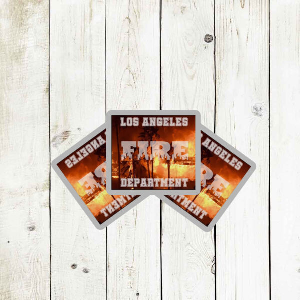 Los Angeles Fire Department - Forest Fire Awareness Stickers