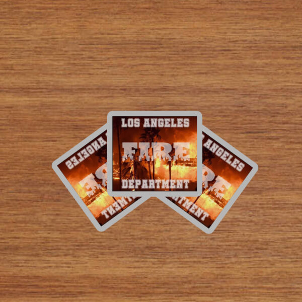 Los Angeles Fire Department - Forest Fire Awareness Stickers