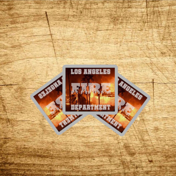 Los Angeles Fire Department - Forest Fire Awareness Stickers