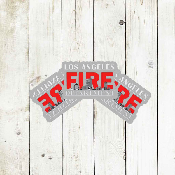 Los Angeles Fire Department Stickers