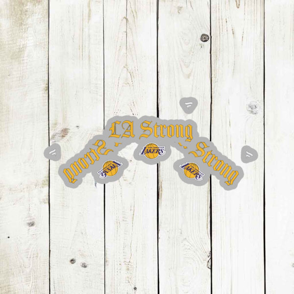 Los Angeles Lakers LA Strong Sticker