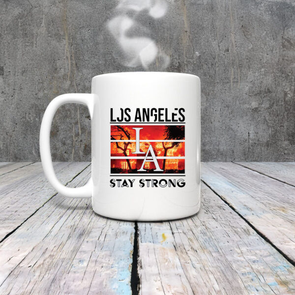 Los Angeles Stay Strong Mug Coffee