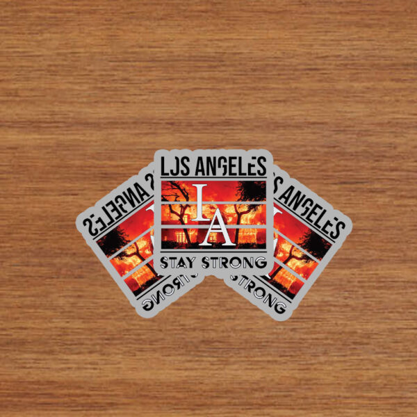 Los Angeles Stay Strong Stickers