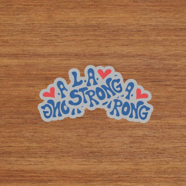 Love Los Angeles Strong Sticker