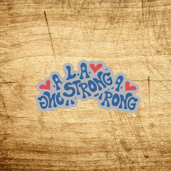 Love Los Angeles Strong Sticker