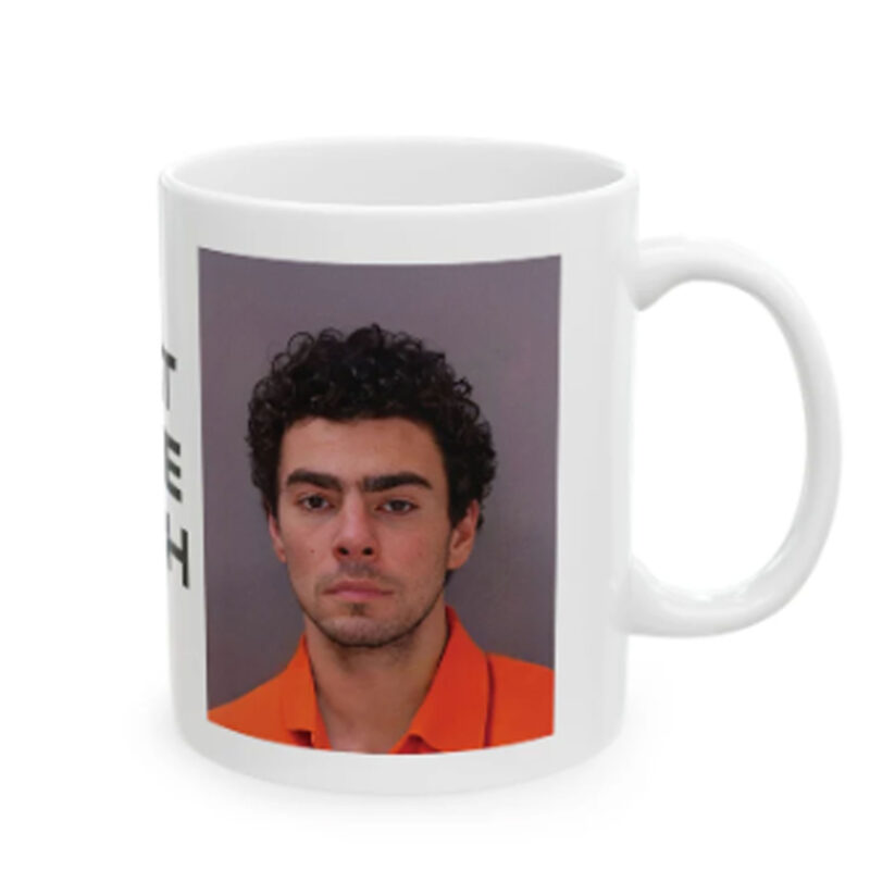 Luigi Mangione Eat The Rich Mug Coffee