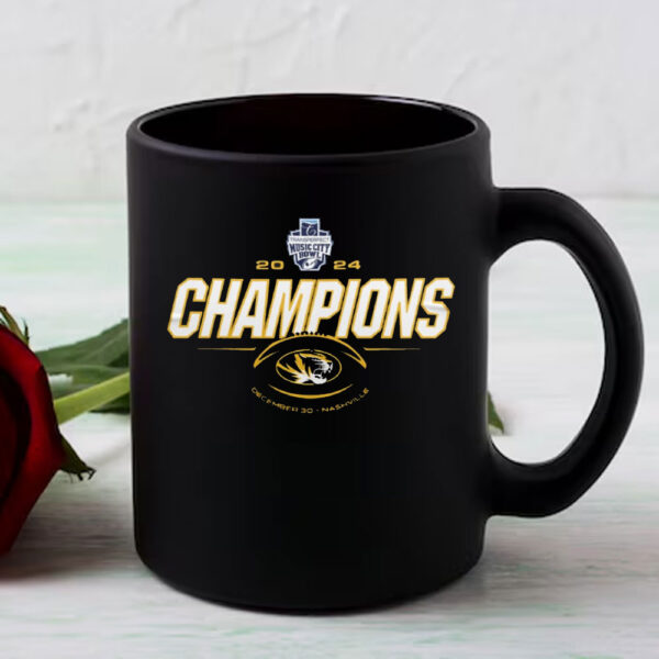 Missouri Tigers Football Are The 2024 Transperfect Music City Bowl Champs Mug