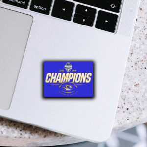 Missouri Tigers Football Are The 2024 Transperfect Music City Bowl Champs Sticker ,Car Magnet