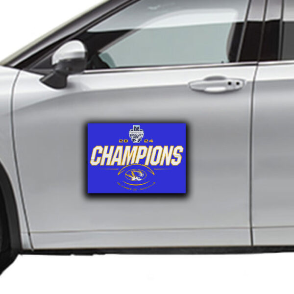 Missouri Tigers Football Are The 2024 Transperfect Music City Bowl Champs Sticker ,Car Magnet